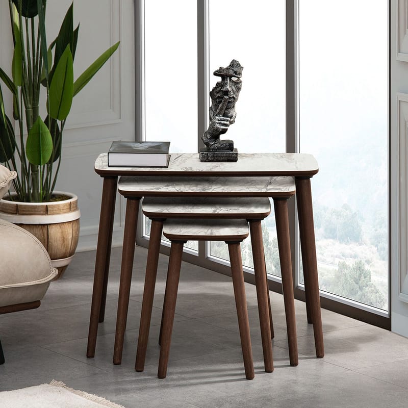 Lyvenn sarjapöydät 70 cm - Huonekalut - Pöytä & ruokailuryhmä - Sohvapöytä - Arkkupöytä