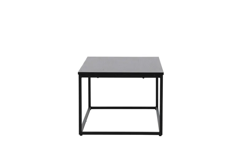 Mallan suorakulmainen sohvapöytä 120x60 cm maalattua puuta - Musta - Huonekalut - Pöytä & ruokailuryhmä - Sohvapöytä