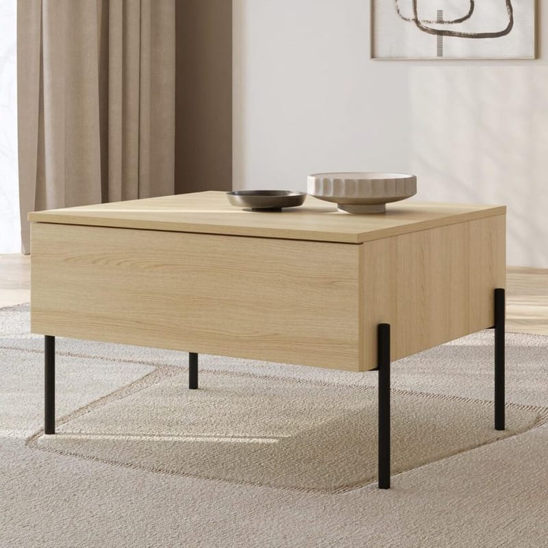 Sohvapöytä Malm 1 laatikko - Lindberg-tammi - Huonekalut - Pöytä & ruokailuryhmä - Sohvapöytä