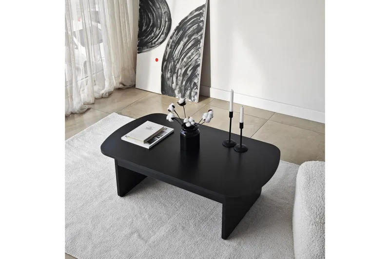 Sohvapöytä Malo Musta - Musta - Huonekalut - Pöytä & ruokailuryhmä - Sohvapöytä