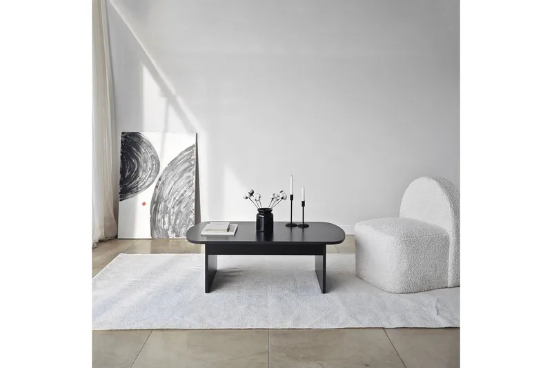 Sohvapöytä Malo Musta - Musta - Huonekalut - Pöytä & ruokailuryhmä - Sohvapöytä