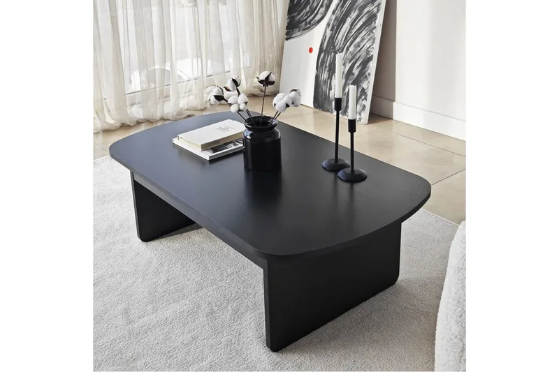 Sohvapöytä Malo Musta - Musta - Huonekalut - Pöytä & ruokailuryhmä - Sohvapöytä