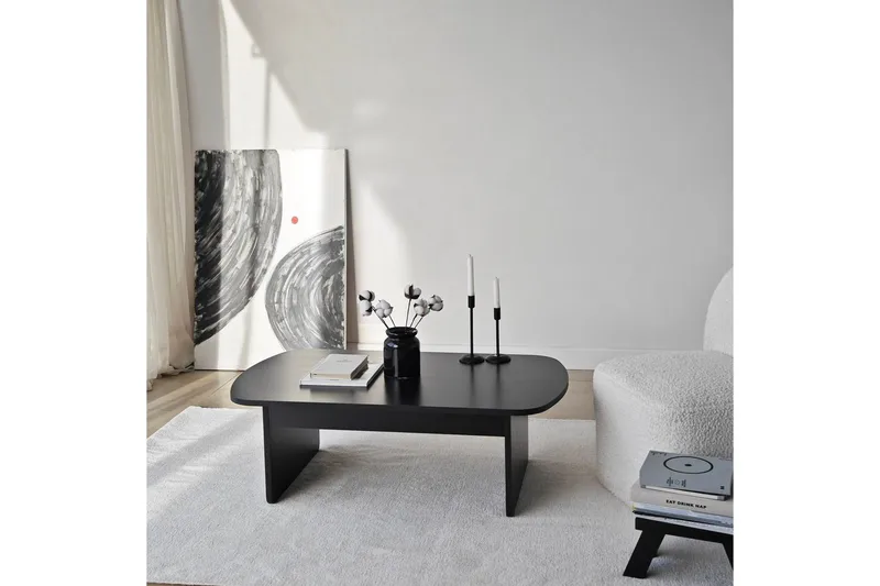 Sohvapöytä Malo Musta - Musta - Huonekalut - Pöytä & ruokailuryhmä - Sohvapöytä