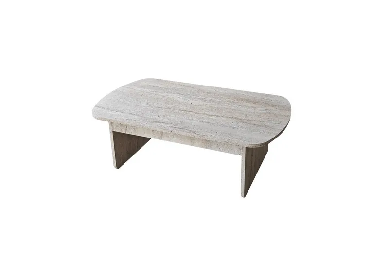 Sohvapöytä Malo Travertiini - Travertiini - Huonekalut - Pöytä & ruokailuryhmä - Sohvapöytä