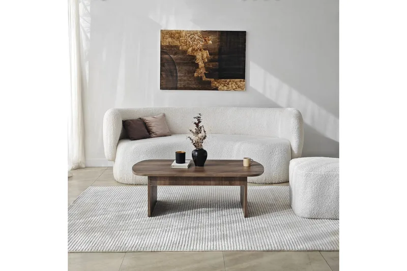 Sohvapöytä Malo Pähkinäpuu - Pähkinäpuu - Huonekalut - Pöytä & ruokailuryhmä - Sohvapöytä