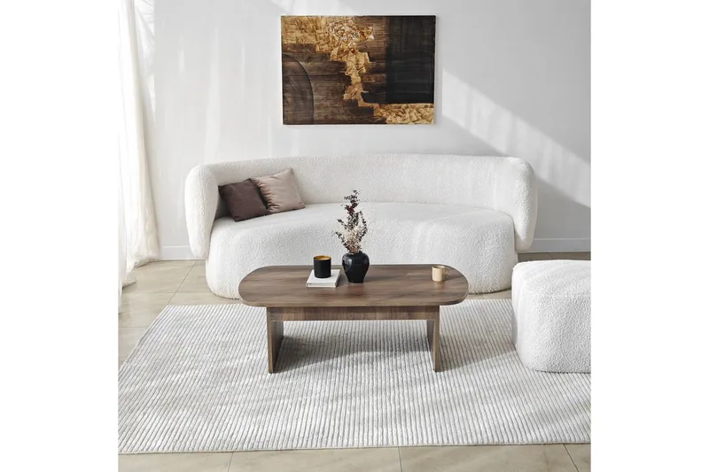 Sohvapöytä Malo Pähkinäpuu - Pähkinäpuu - Huonekalut - Pöytä & ruokailuryhmä - Sohvapöytä