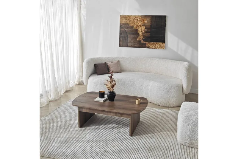 Sohvapöytä Malo Pähkinäpuu - Pähkinäpuu - Huonekalut - Pöytä & ruokailuryhmä - Sohvapöytä