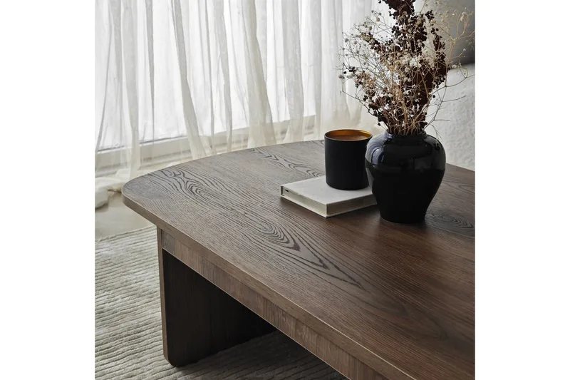 Sohvapöytä Malo Pähkinäpuu - Pähkinäpuu - Huonekalut - Pöytä & ruokailuryhmä - Sohvapöytä