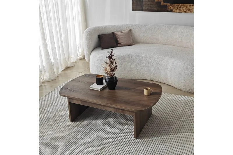 Sohvapöytä Malo Pähkinäpuu - Pähkinäpuu - Huonekalut - Pöytä & ruokailuryhmä - Sohvapöytä
