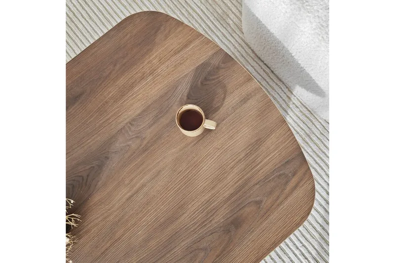 Sohvapöytä Malo Pähkinäpuu - Pähkinäpuu - Huonekalut - Pöytä & ruokailuryhmä - Sohvapöytä