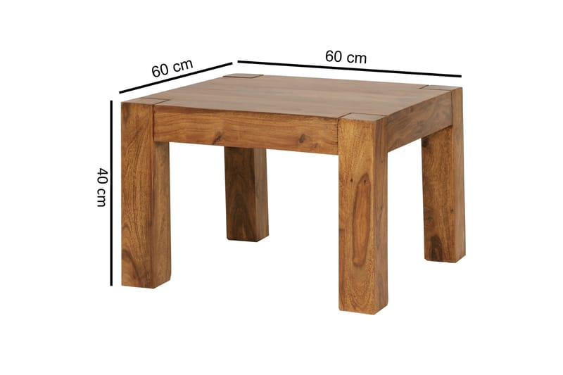 Malphurs sohvapöytä 60 cm - Massiivipuu - Huonekalut - Pöytä & ruokailuryhmä - Sohvapöytä