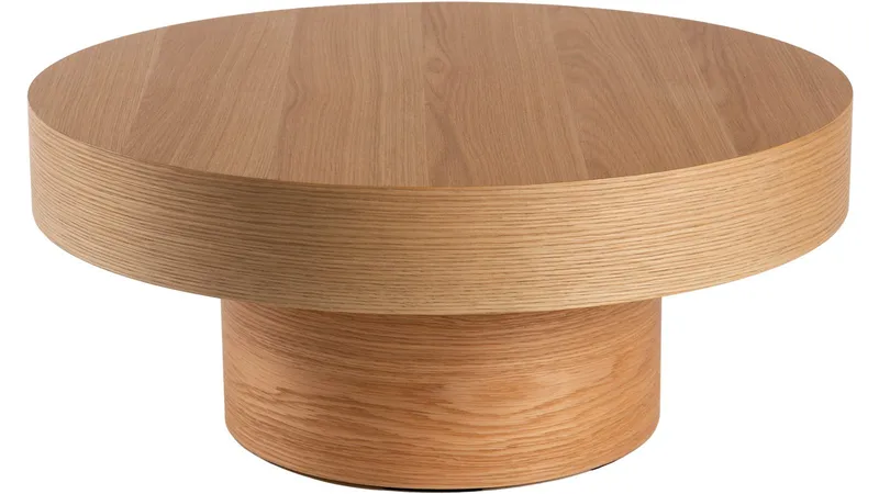 Sohvapöytä Malvik 30 cm / Ø70 cm, Luonnontammi