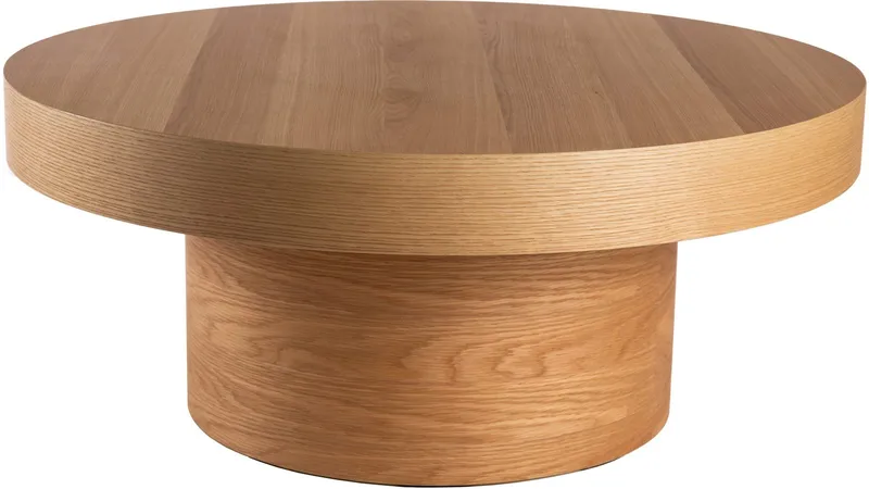 Sohvapöytä Malvik 41 cm / Ø98 cm, Luonnontammi
