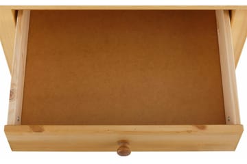 Marzell 60 cm neliönmuotoinen sohvapöytä laatikoilla massiivipuuta - Beige - Huonekalut - Pöytä & ruokailuryhmä - Sohvapöytä