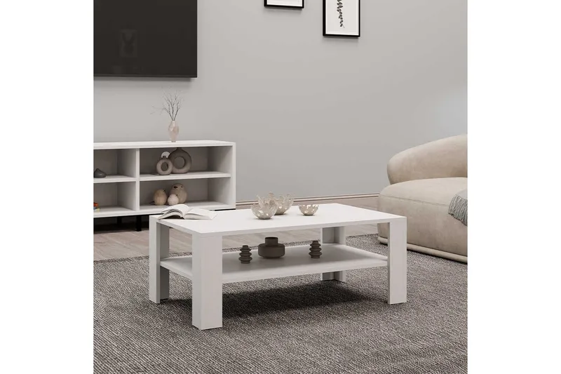 Sohvapöytä Masao sohvapöytä Vit - Huonekalut - Pöytä & ruokailuryhmä - Sohvapöytä