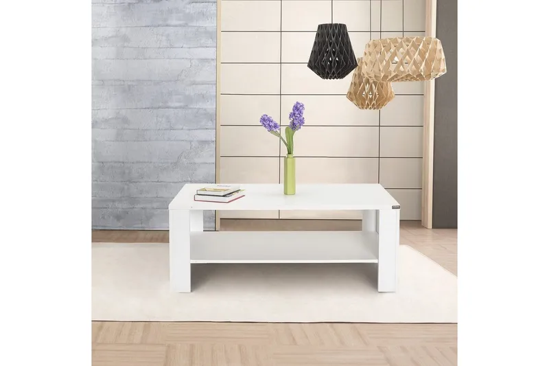 Sohvapöytä Masao sohvapöytä Vit - Huonekalut - Pöytä & ruokailuryhmä - Sohvapöytä