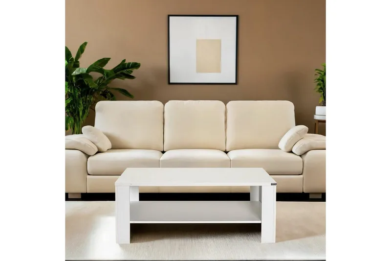 Sohvapöytä Masao sohvapöytä Vit - Huonekalut - Pöytä & ruokailuryhmä - Sohvapöytä