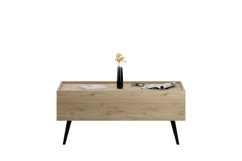 Sohvapöytä Masao tammi - Vaaleanruskea - Huonekalut - Pöytä & ruokailuryhmä - Sohvapöytä
