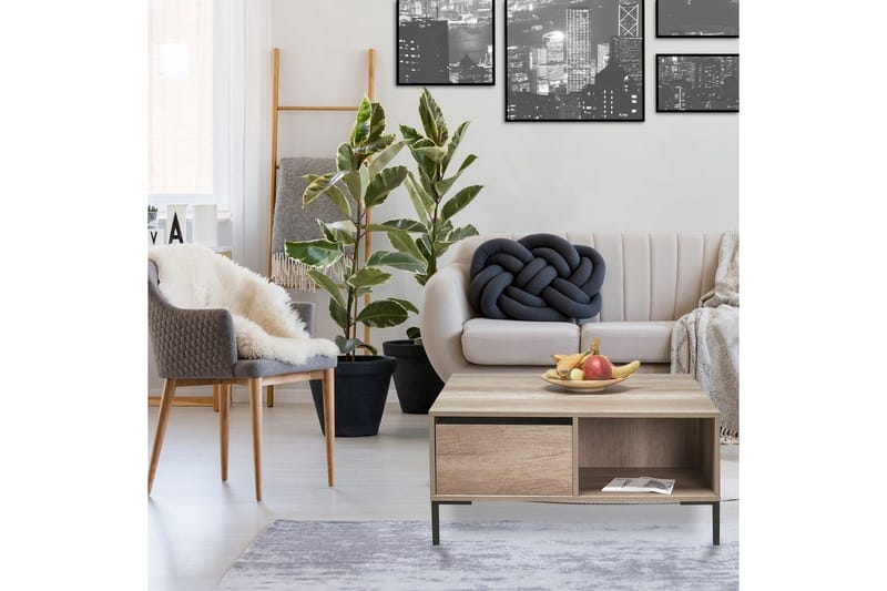 Sohvapöytä Masao Taupe - Taupe - Huonekalut - Pöytä & ruokailuryhmä - Sohvapöytä