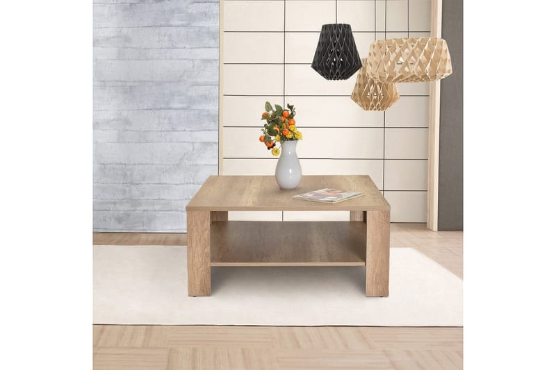 Sohvapöytä Masao Vaalea Pähkinäpuu - Vaalea Pähkinäpuu - Huonekalut - Pöytä & ruokailuryhmä - Sohvapöytä