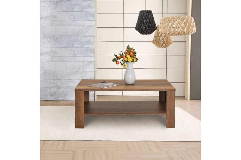 Sohvapöytä Masao Pähkinäpuu - Pähkinäpuu - Huonekalut - Pöytä & ruokailuryhmä - Sohvapöytä