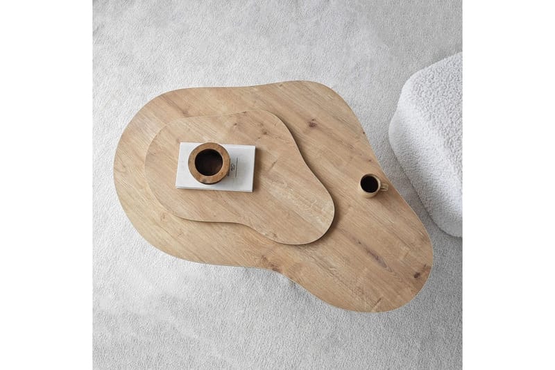 Sohvapöytä Melted Safidoniritammi - Safidoniritammi - Huonekalut - Pöytä & ruokailuryhmä - Sohvapöytä