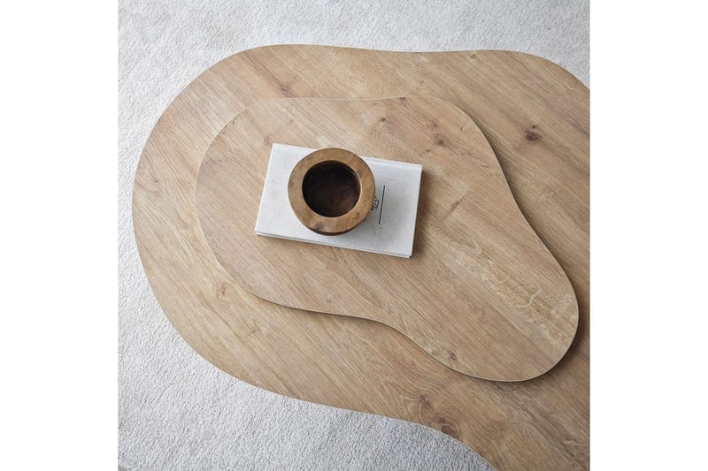 Sohvapöytä Melted Safidoniritammi - Safidoniritammi - Huonekalut - Pöytä & ruokailuryhmä - Sohvapöytä