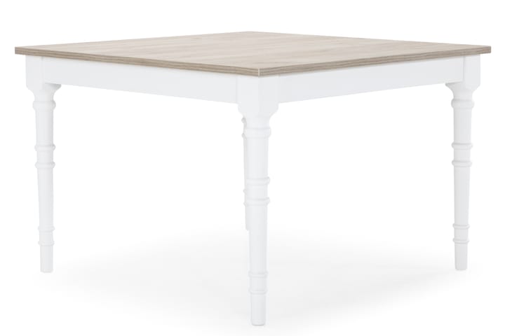 Sohvapöytä Milton 80 cm - Beige/Valkoinen - Sohvapöytä