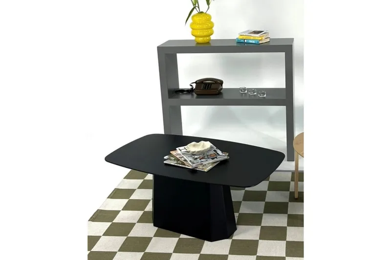 Sohvapöytä Miu Musta - Musta - Huonekalut - Pöytä & ruokailuryhmä - Sohvapöytä