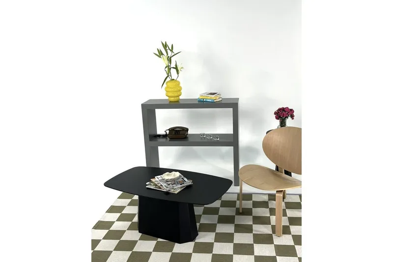 Sohvapöytä Miu Musta - Musta - Huonekalut - Pöytä & ruokailuryhmä - Sohvapöytä