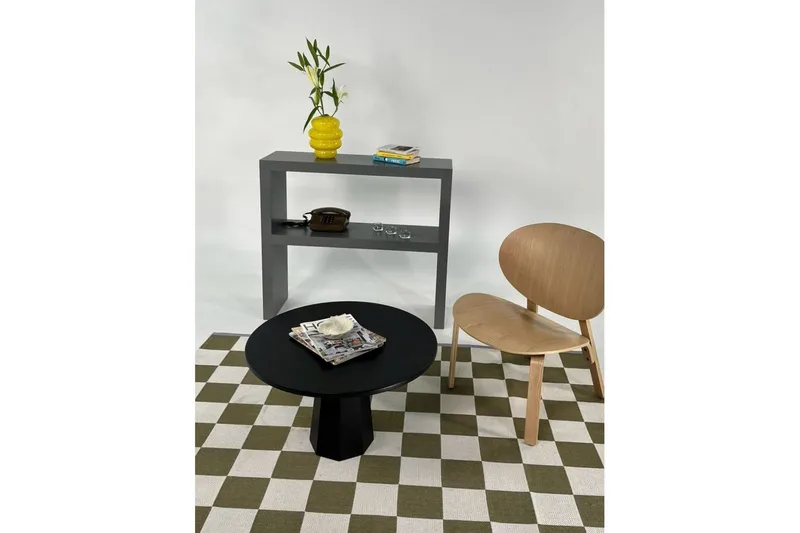 Sohvapöytä Miu Musta - Musta - Huonekalut - Pöytä & ruokailuryhmä - Sohvapöytä