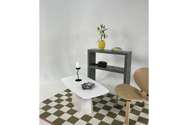Sohvapöytä Miu Valkoinen - Valkoinen - Huonekalut - Pöytä & ruokailuryhmä - Sohvapöytä