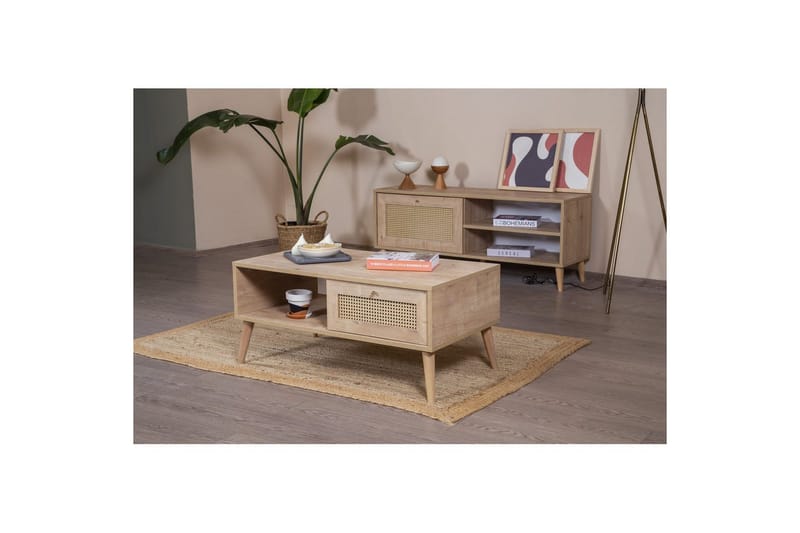 Sohvapöytä Mjudi Tammi - Tammi - Huonekalut - Pöytä & ruokailuryhmä - Sohvapöytä