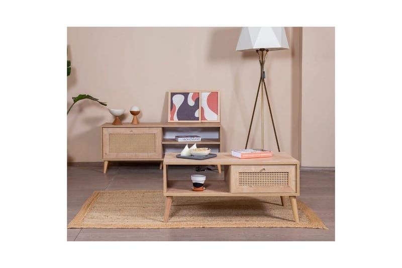 Sohvapöytä Mjudi Tammi - Tammi - Huonekalut - Pöytä & ruokailuryhmä - Sohvapöytä