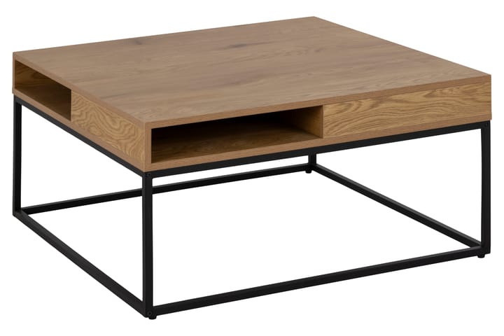 Sohvapöytä Mogumber 80x80 cm - Luonnollinen - Sohvapöytä