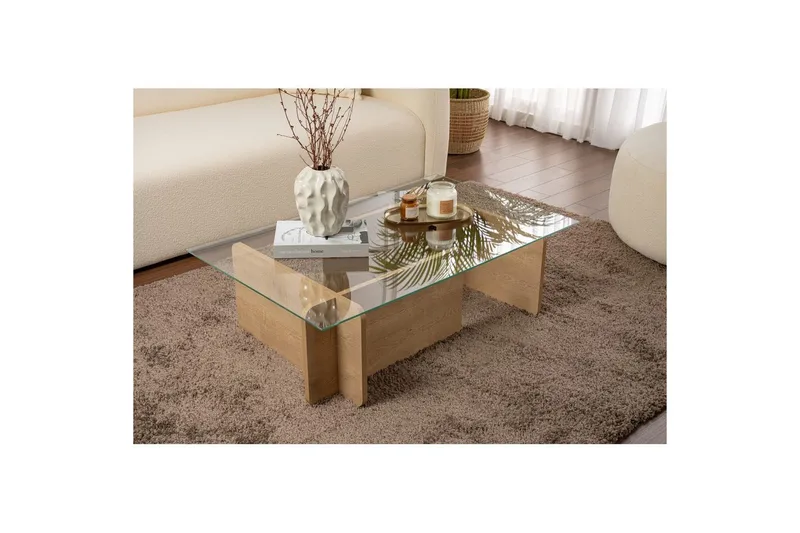 Sohvapöytä Mony Tammi - Tammi - Huonekalut - Pöytä & ruokailuryhmä - Sohvapöytä