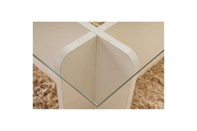 Sohvapöytä Mony Puisen Valkoinen - Puisen Valkoinen - Huonekalut - Pöytä & ruokailuryhmä - Sohvapöytä