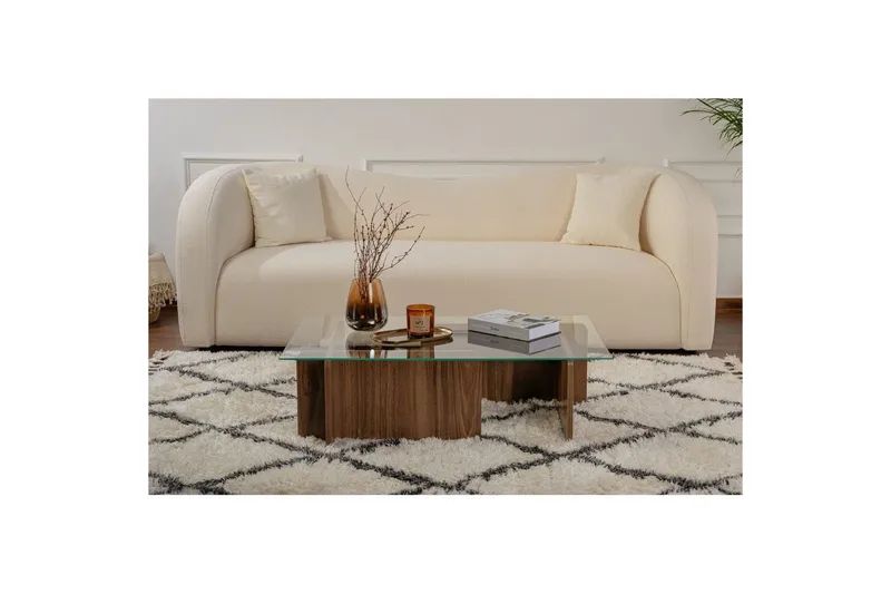 Sohvapöytä Mony Pähkinäpuu - Pähkinäpuu - Huonekalut - Pöytä & ruokailuryhmä - Sohvapöytä