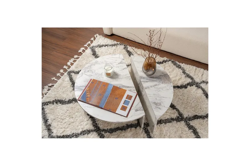 Sohvapöytä Mukund Freesia Marmori - Freesia Marmori - Huonekalut - Pöytä & ruokailuryhmä - Sohvapöytä