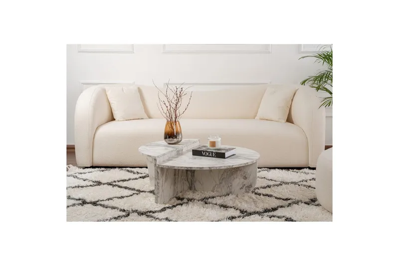 Sohvapöytä Mukund Freesia Marmori - Freesia Marmori - Huonekalut - Pöytä & ruokailuryhmä - Sohvapöytä