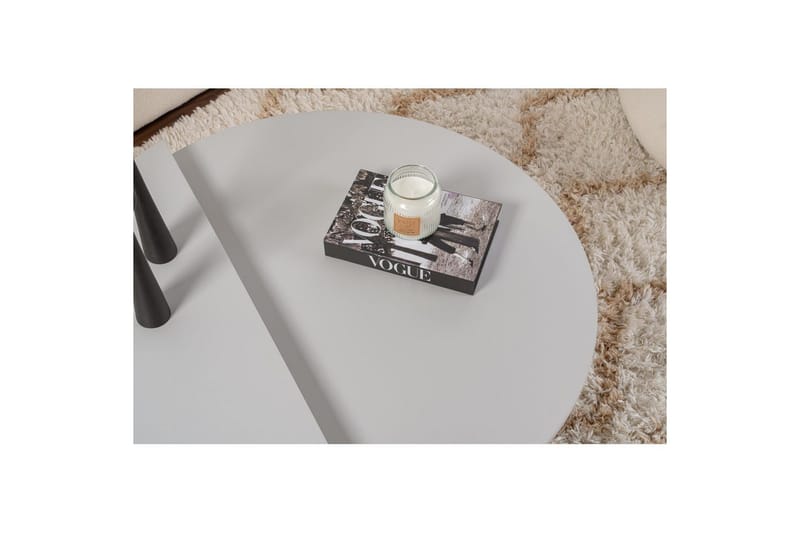 Sohvapöytä Mukund Harmaa - Harmaa - Huonekalut - Pöytä & ruokailuryhmä - Sohvapöytä