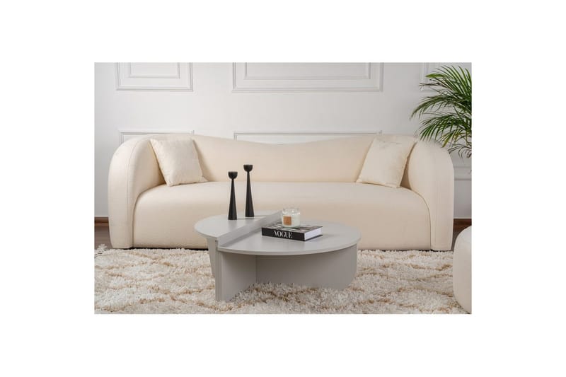 Sohvapöytä Mukund Harmaa - Harmaa - Huonekalut - Pöytä & ruokailuryhmä - Sohvapöytä