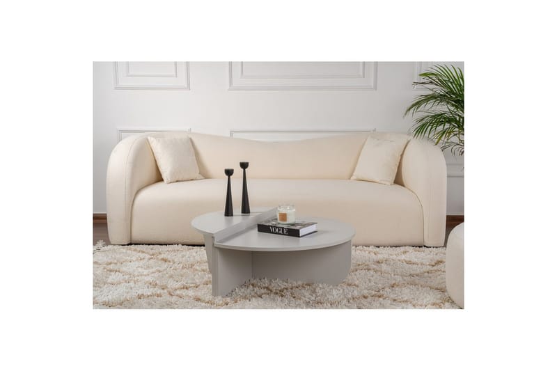 Sohvapöytä Mukund Harmaa - Harmaa - Huonekalut - Pöytä & ruokailuryhmä - Sohvapöytä