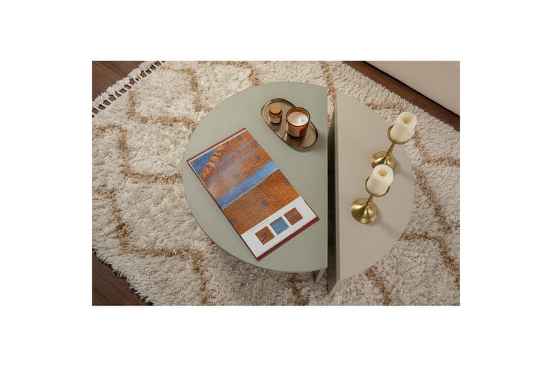 Sohvapöytä Mukund Tuhkanvihreä hiekkakivi - Tuhkanvihreä hiekkakivi - Huonekalut - Pöytä & ruokailuryhmä - Sohvapöytä