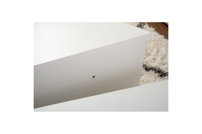 Sohvapöytä Mukund Valkoinen - Valkoinen - Huonekalut - Pöytä & ruokailuryhmä - Sohvapöytä