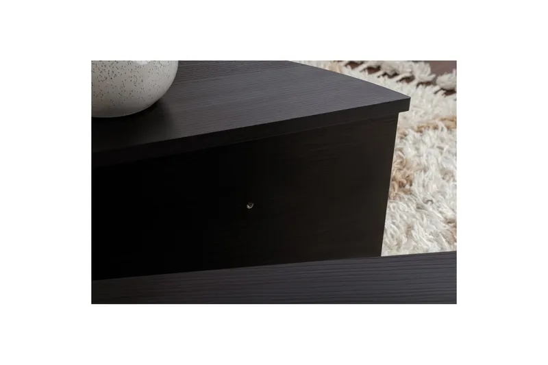 Sohvapöytä Mukund Puu Musta - Puu Musta - Huonekalut - Pöytä & ruokailuryhmä - Apupöytä & sivupöytä - Sarjapöytä