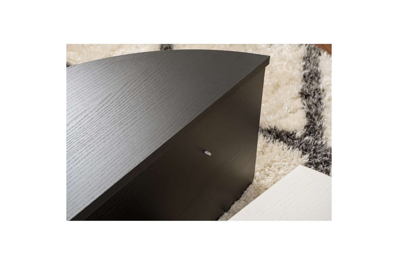 Sohvapöytä Mukund Puu Valkoinen Puu Musta - Puu Valkoinen Puu Musta - Huonekalut - Pöytä & ruokailuryhmä - Apupöytä & sivupöytä - Sarjapöytä