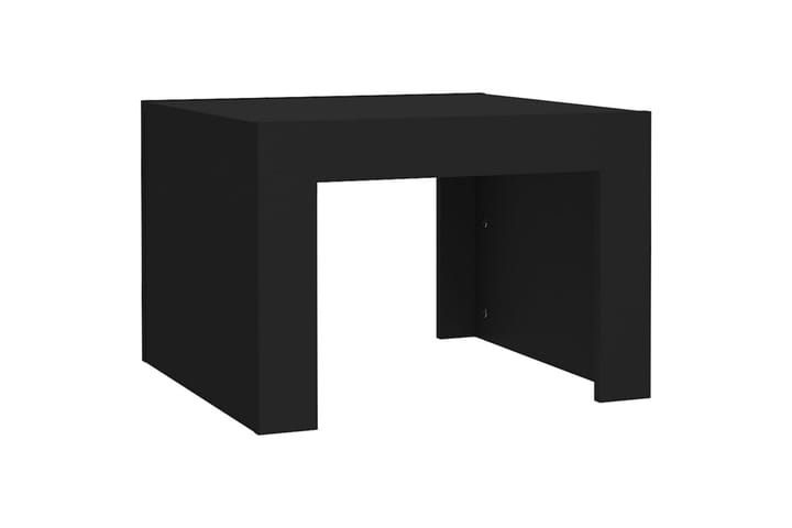 Sohvapöytä musta 50x50x35 cm lastulevy - Musta - Sohvapöytä