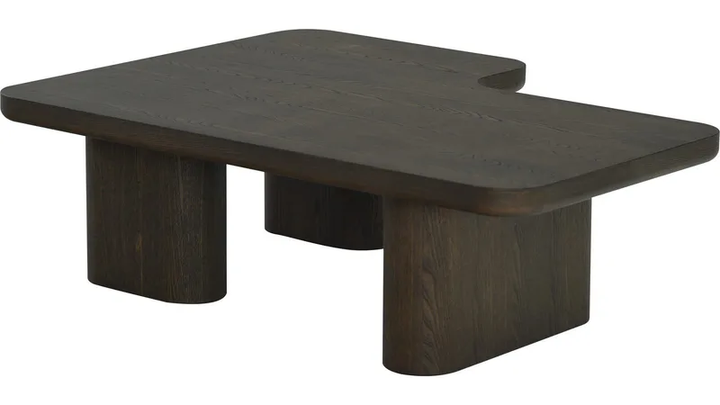 Sohvapöytä NFG Modulo 120x90 cm Brun 120x90 cm - Ruskea - Huonekalut - Pöytä & ruokailuryhmä - Sohvapöytä