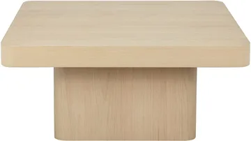 Sohvapöytä NFG Sköyen 90x90 cm Vitpigmenterat - Valkopigmentoitu - Huonekalut - Pöytä & ruokailuryhmä - Sohvapöytä